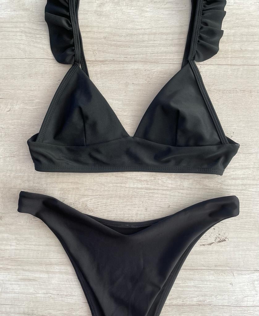 black frills